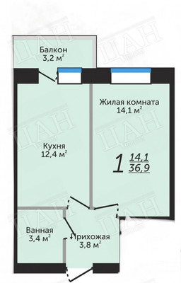 Купить 1-комнатную квартиру